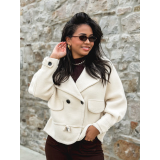 Veste courte Sélénée - Beige