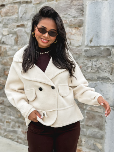 Veste courte Sélénée - Beige Veste courte Sélénée - Beige