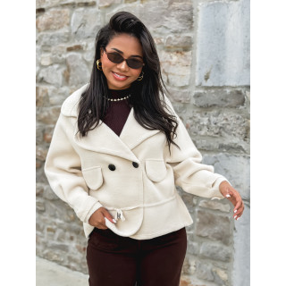 Veste courte Sélénée - Beige
