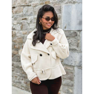 Veste courte Sélénée - Beige