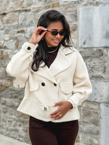 Veste courte Sélénée - Beige Veste courte Sélénée - Beige