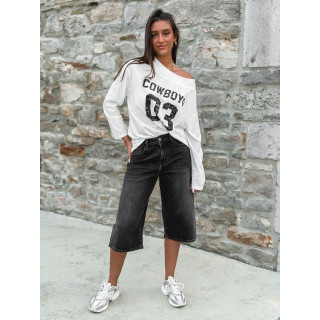 Blouse "Cowboys 03" - Blanc