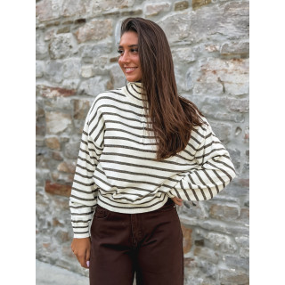 Pull Suzanne - Crème/Chocolat