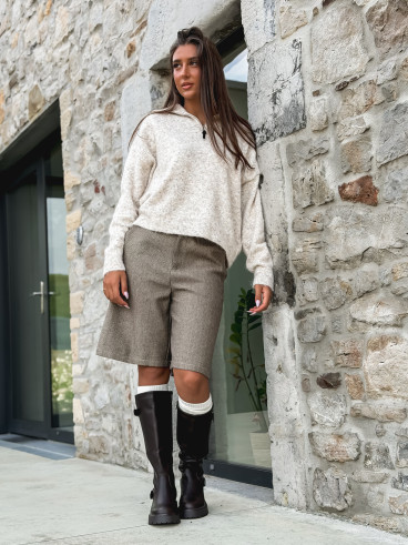 Pull Aria - Beige clair Pull Aria - Beige clair