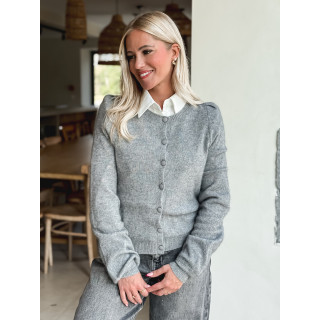 Gilet Ophélina - Gris