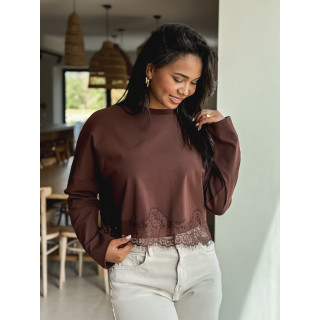 Blouse Rhéa - Chocolat