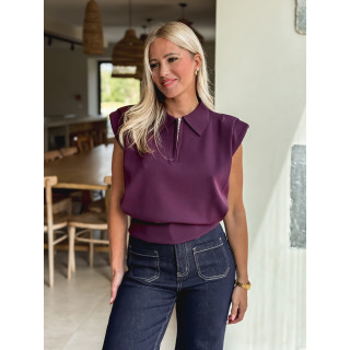 Blouse Déva - Bordeaux