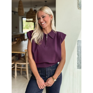 Blouse Déva - Bordeaux