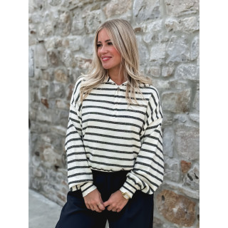 Pull Suzanne - Crème/Marine