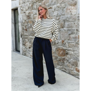 Pull Suzanne - Crème/Marine