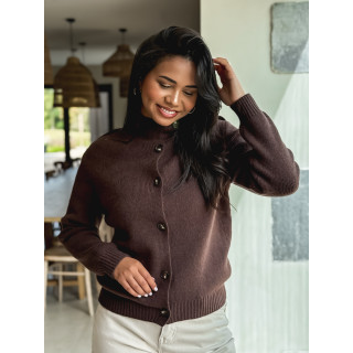 Gilet Lorine - Chocolat