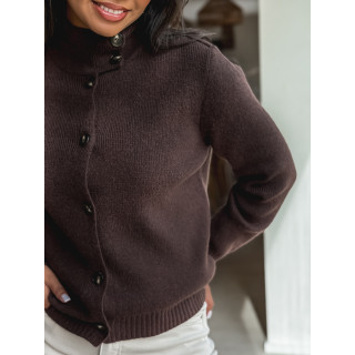 Gilet Lorine - Chocolat