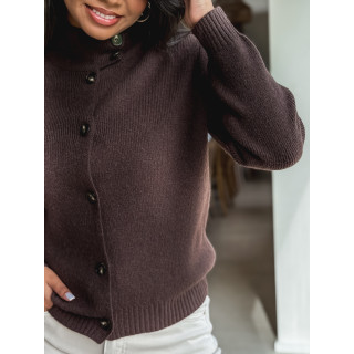 Gilet Lorine - Chocolat