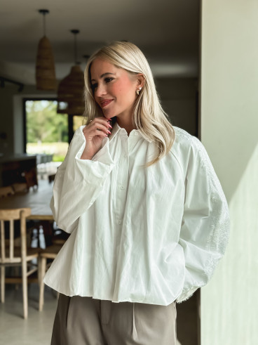 Chemise Vittoria - Blanc Chemise Vittoria - Blanc
