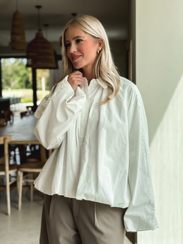 Chemise Vittoria - Blanc Chemise Vittoria - Blanc