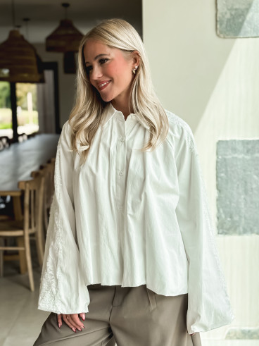 Chemise Vittoria - Blanc Chemise Vittoria - Blanc