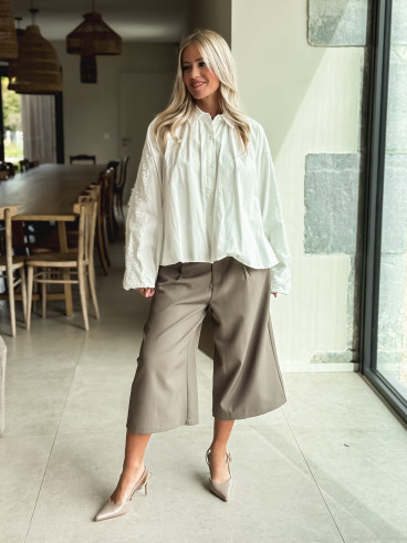 Chemise Vittoria - Blanc Chemise Vittoria - Blanc