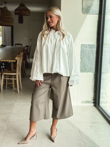 Chemise Vittoria - Blanc Chemise Vittoria - Blanc
