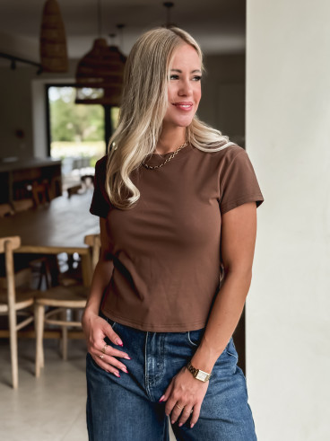 T-shirt Engel - Marron T-shirt Engel - Marron