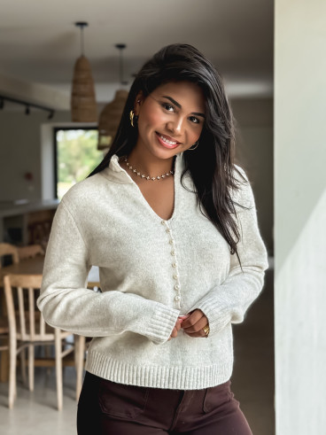 Pull Ysaline - Beige