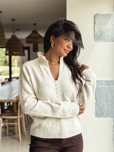 Pull Ysaline - Beige