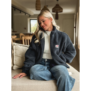 Gilet teddy Pinta - Bleu marine