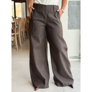 Pantalon Hillaria - Marron