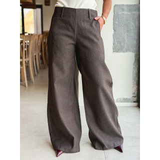Pantalon Hillaria - Marron