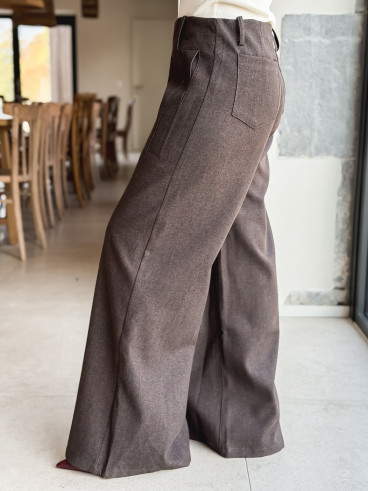 Pantalon Hillaria - Marron Pantalon Hillaria - Marron