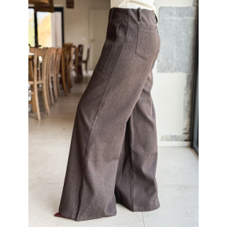 Pantalon Hillaria - Marron
