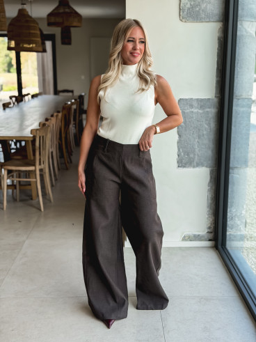 Pantalon Hillaria - Marron Pantalon Hillaria - Marron