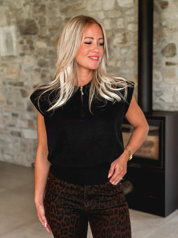 Blouse Déva - Noir Blouse Déva - Noir