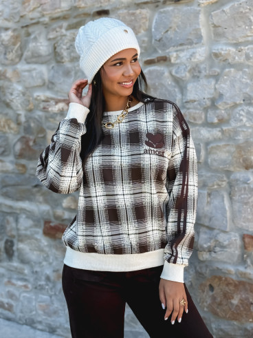 Pull Amora - Chocolat Pull Amora - Chocolat