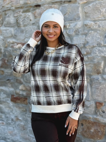 Pull Amora - Chocolat Pull Amora - Chocolat