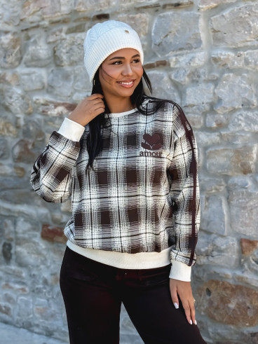 Pull Amora - Chocolat Pull Amora - Chocolat