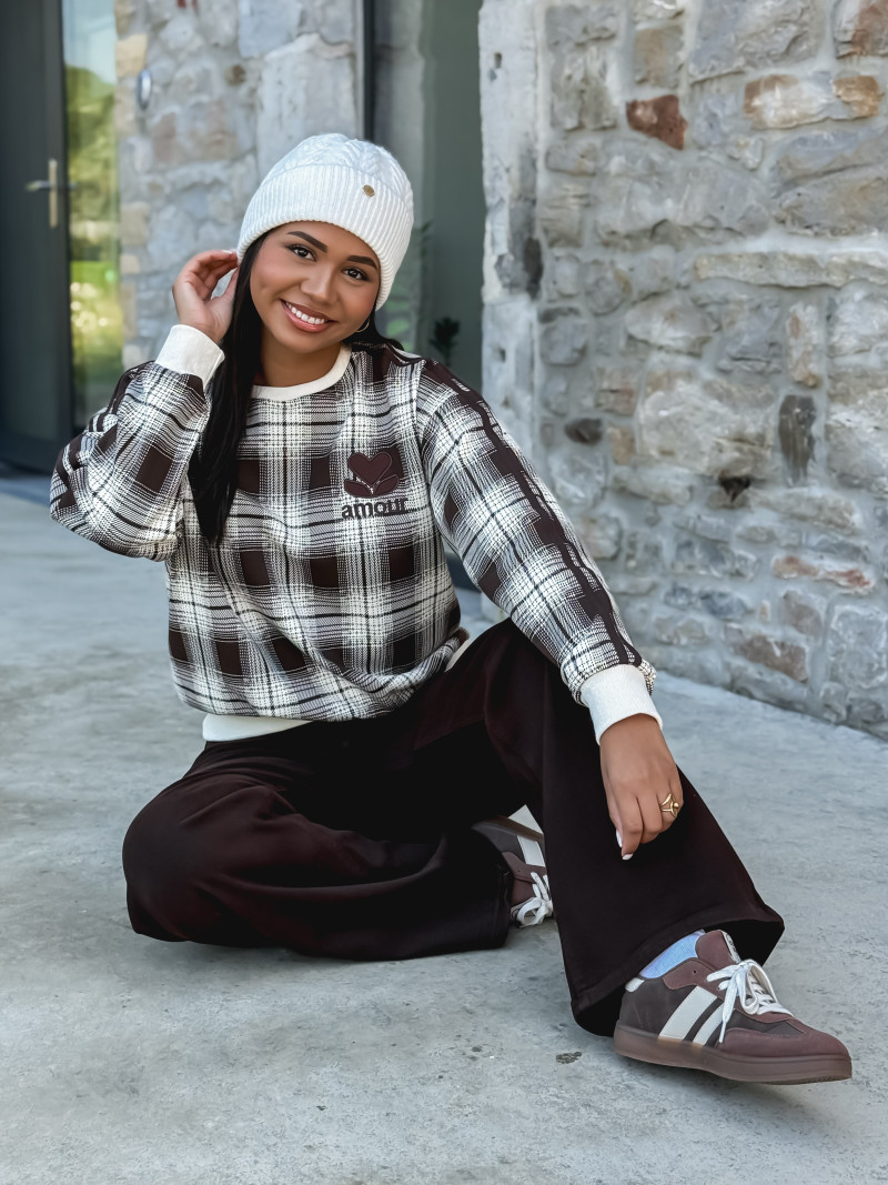 Pull Amora - Chocolat Pull Amora - Chocolat