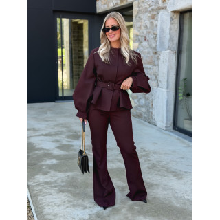 Pantalon Melody - Bordeaux