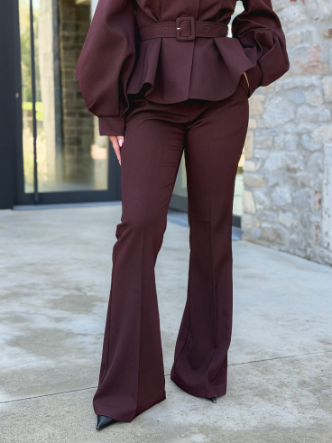Pantalon Melody - Bordeaux