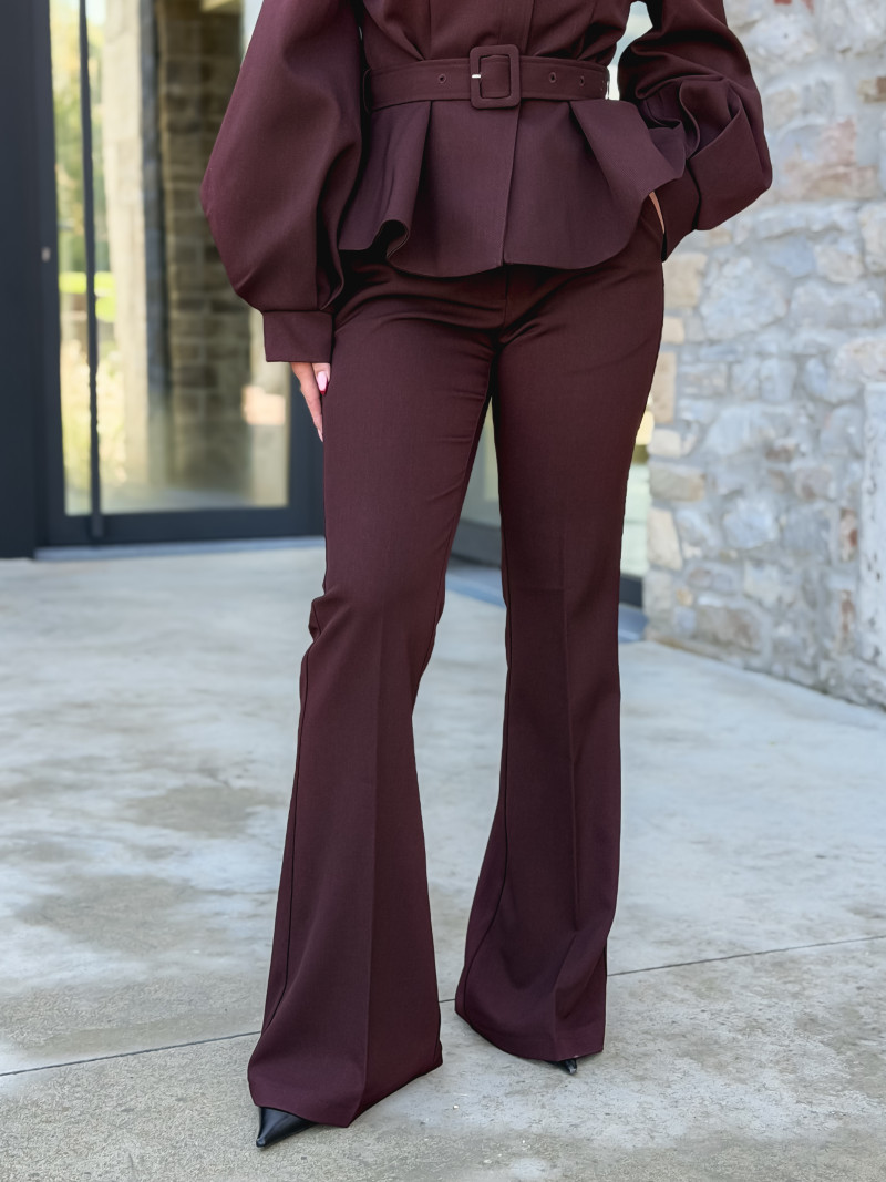 Pantalon Melody - Bordeaux