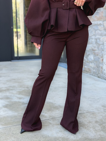 Pantalon Melody - Bordeaux Pantalon Melody - Bordeaux