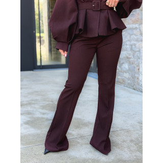 Pantalon Melody - Bordeaux