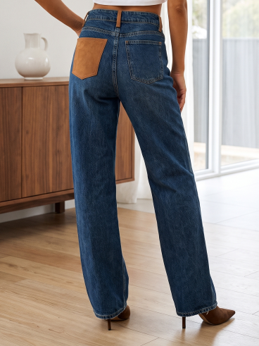Jeans Joanie - Bleu