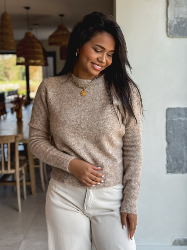 Pull Francesca - Taupe