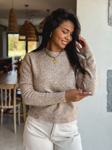 Pull Francesca - Taupe