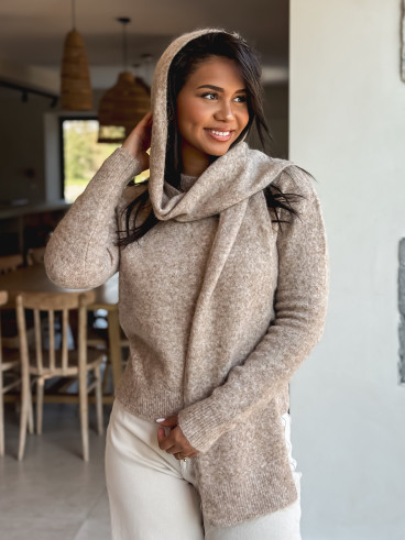 Pull Francesca - Taupe