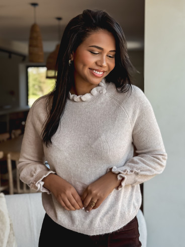 Pull Portia - Beige