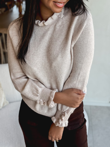 Pull Portia - Beige