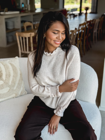 Pull Portia - Beige