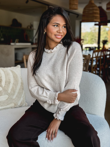 Pull Portia - Beige