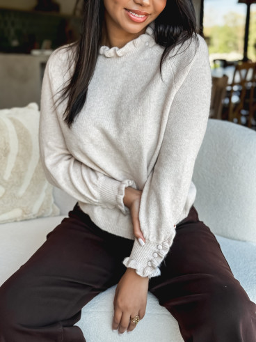 Pull Portia - Beige